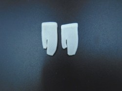 WHITE SHORT GLOVES 1606